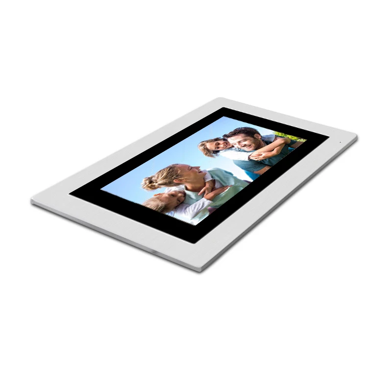 Free Shipping 4 Apartments POE 720P IP Wifi 7" Touch Screen Record Video Intercom Door Phone Code Keypad RFID Outdoor Camera |