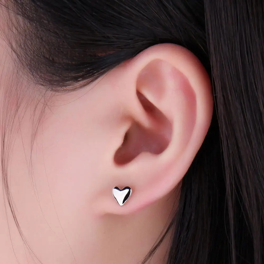 JewelryPalace Bear Heart Thread Drop Earrings 925 Sterling Silver for Women Girls Korean Fashion Jewelry 2020 | Украшения и