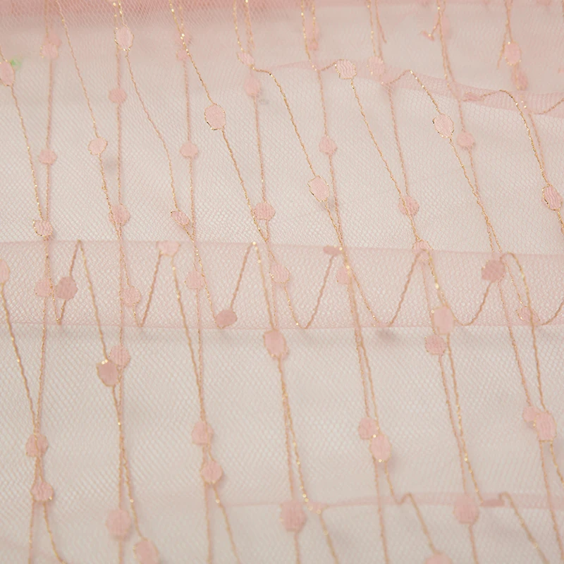Блестящая фатиновая ткань для платья-пачки сетчатая кружевная фотографического
