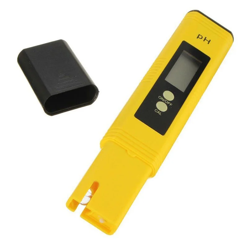DHL 50PCS Digital PH Meter Tester Pocket Portable Pool Water Aquarium Hydroponic Wine New (Color: Yellow) | Инструменты