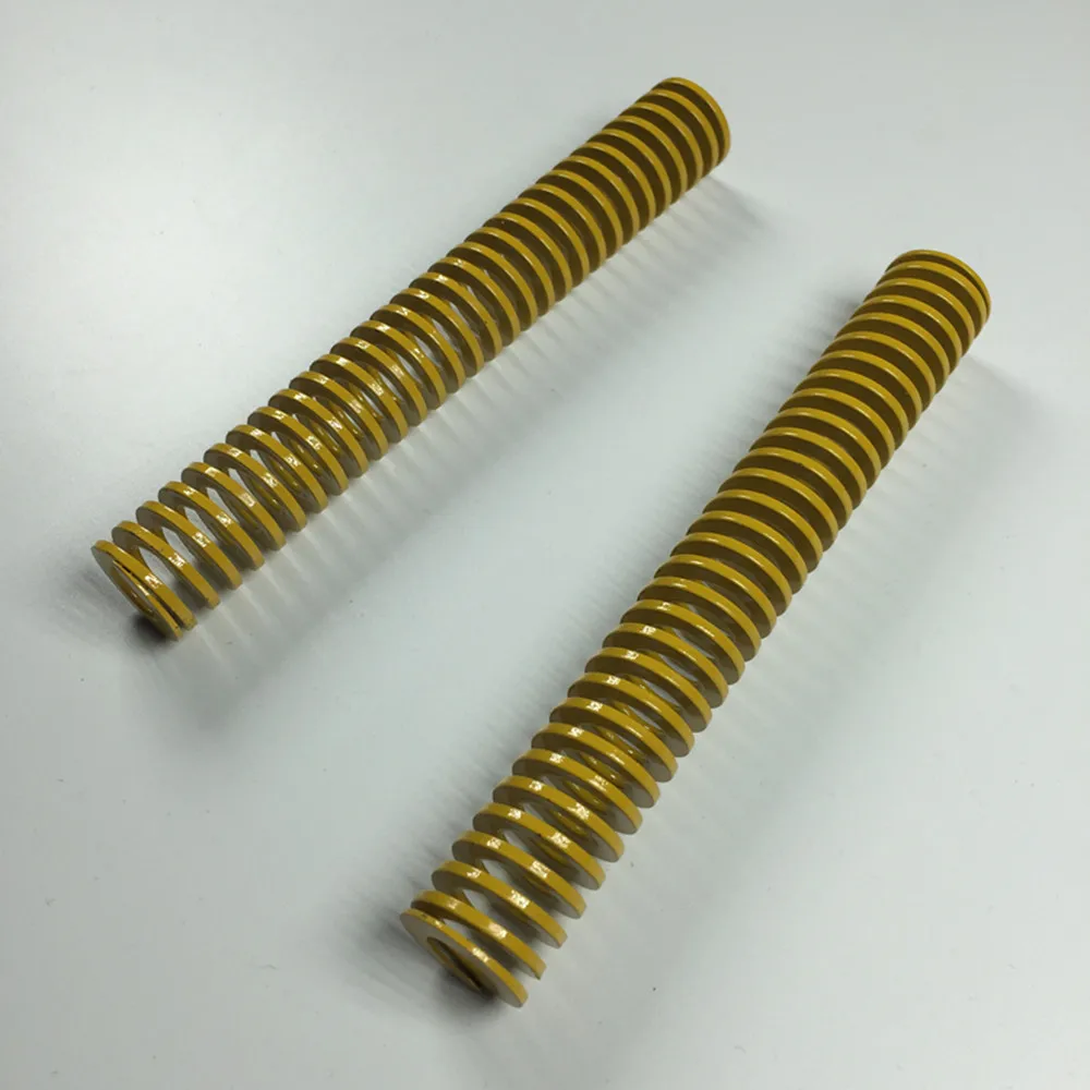 Пружина сжатия желтой зажигалки 18x9x25/35/45/55/65/75/125 мм 2 шт. | Инструменты