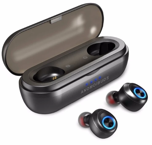 BLACK Anomoibuds капсула Pro IP010-X 50 часов Playtimes AAC наушники-вкладыши TWS с Беспроводной наушники Bluetooth V5.0 Наушники Hi-Fi для Xiaomi - Цвет: BLACK