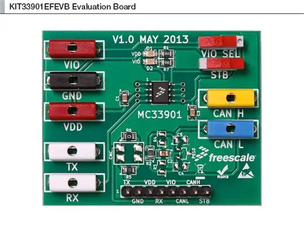 

Трансивер HS CAN оценочный комплект MC33901 макетная плата KIT33901EFEVB