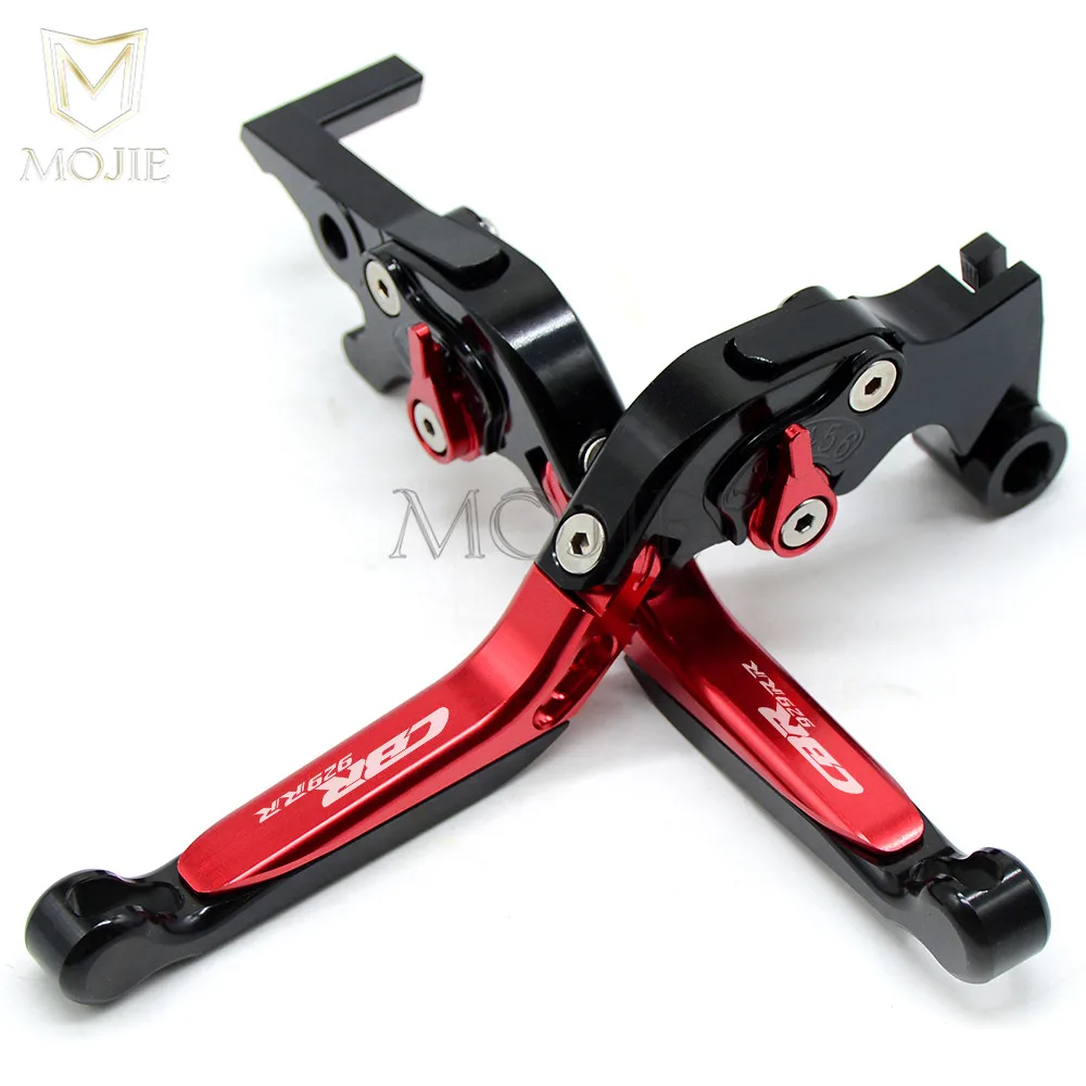 Мотоциклетные Регулируемые кольца для HONDA CBR929 RR CBR 929 RR CBR 929RR 2000 2001 сцепные рычаги набор CNC алюминиевый, для мотоцикла CBR929RR - Цвет: Red Black