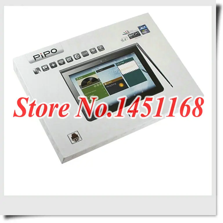 pipo P7 планшетный ПК 9,4 дюймов wifi Android 4,4 четырехъядерный Rockchip RK3288 Mali-T764 gps HDMI OTG 6400 мАч