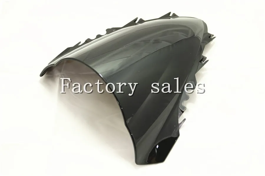 Горячая Распродажа для Yamaha YZF1000 R1 2007 2008 черное ветровое стекло Double Bubble CC RR YZF 1000 YZFR1