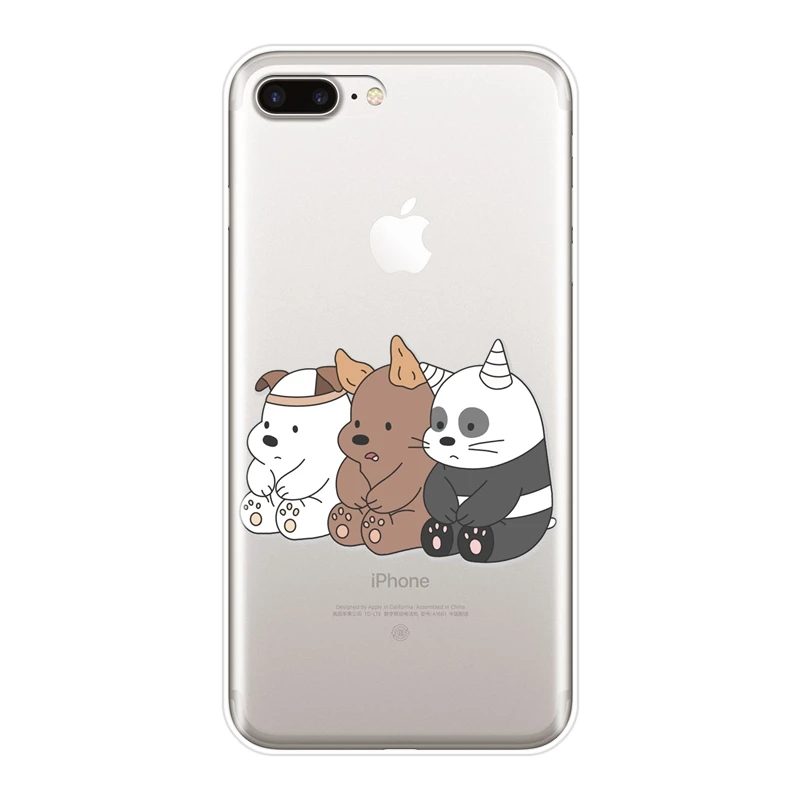 No.1 Чехол для телефона для Apple iPhone 6 S 6 S 7 8 X XR XS Max мягкий силиконовый милый чехол для задней панели для iPhone 6 S 6 S 7 8 Plus чехол - Цвет: No.1
