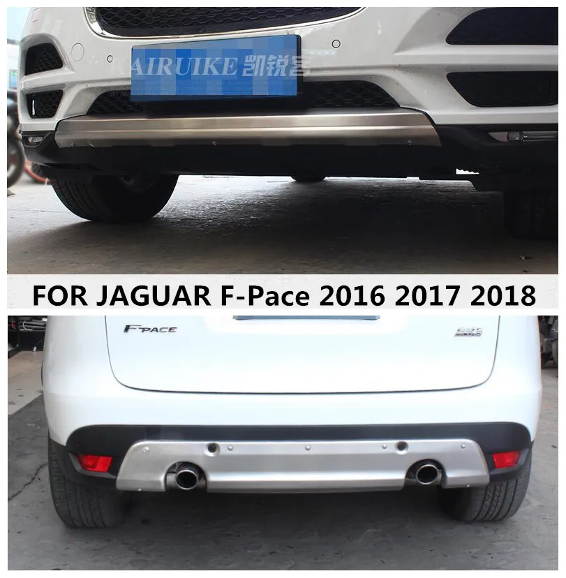 JINGHANG передняя + задняя защитная бамперы из нержавеющей стали для автомобиля