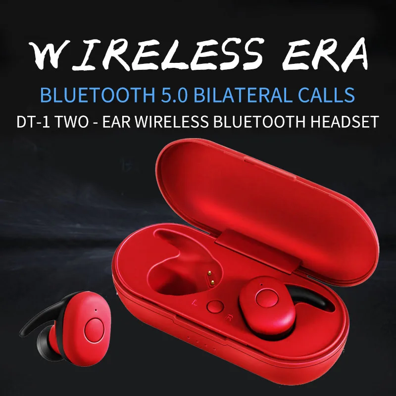 DT 1 беспроводные наушники Airbuds TWS Bluetooth гарнитуры 5 0 Siri Smart управление стерео звук