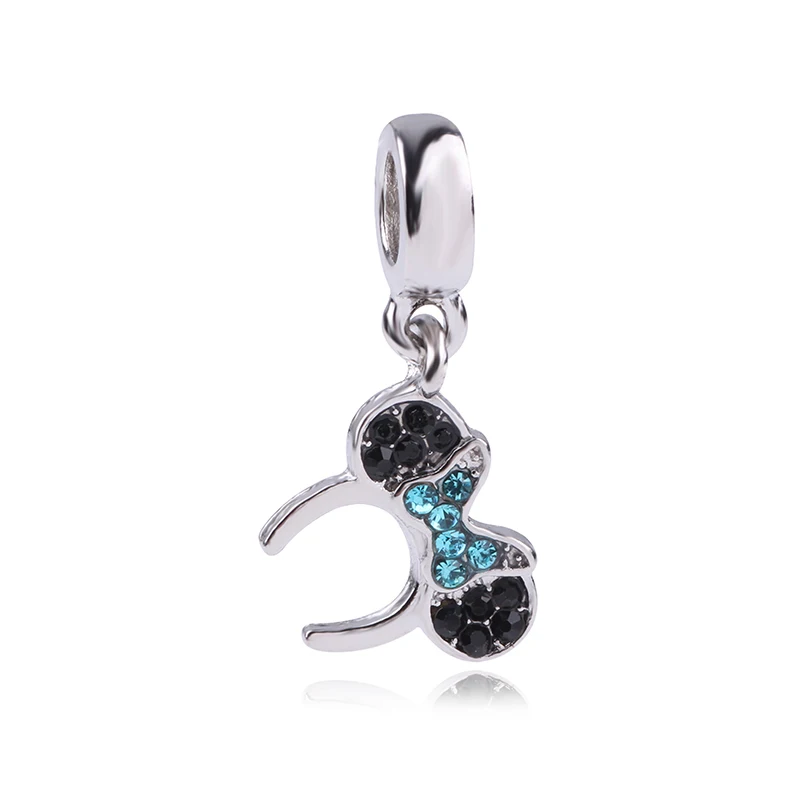 Dodocharms оригинальные Подвески серебряного цвета бабочка дерево корона мама CZ Кристалл бусины для Pandora Браслеты DIY кулон ювелирные изделия