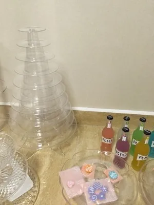 Свадебное украшение инструмент для торта 10 ярусов башня макарон дисплей