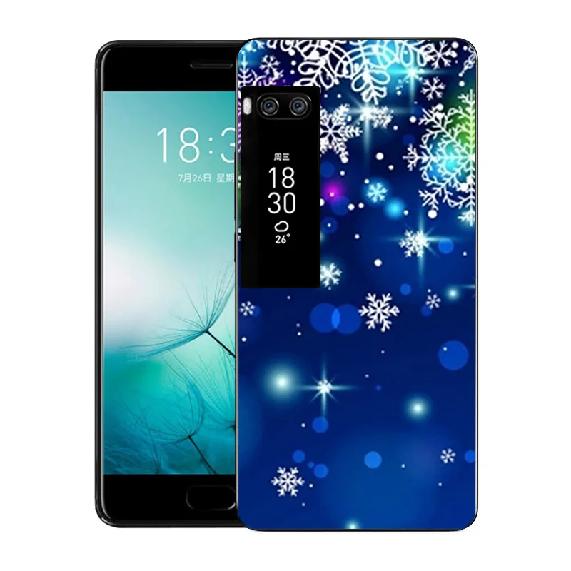 Для Meizu Pro 7 чехол с модным принтом Мягкий Силиконовый ТПУ прозрачный чехол на заднюю панель ультра тонкий Fundas для Meizu Pro 7 PRO7 чехол для телефона s