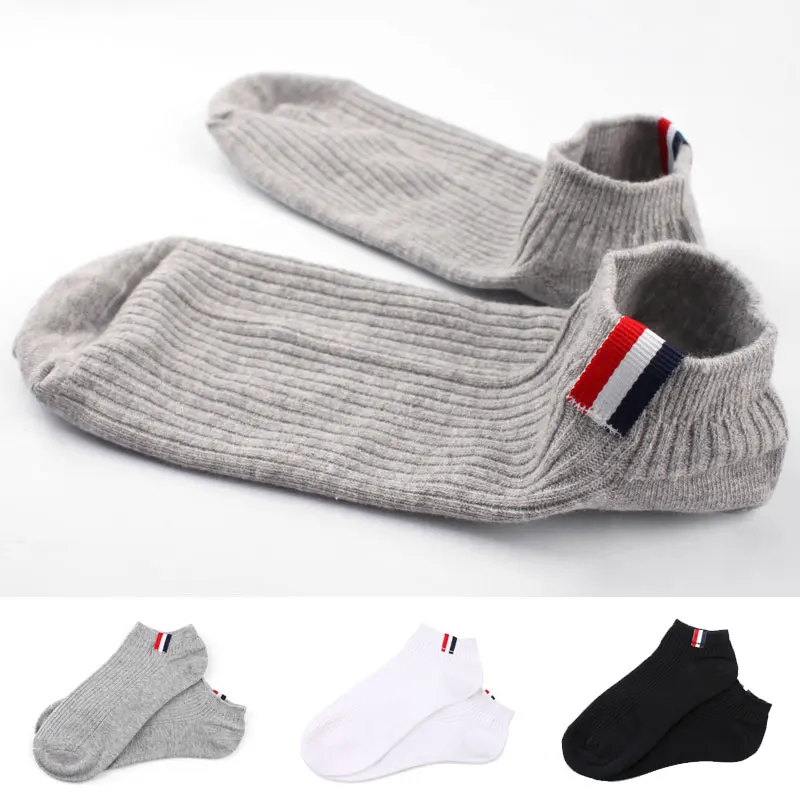 Носки летние мужские короткие контактные носки для пар хлопковые дышащие