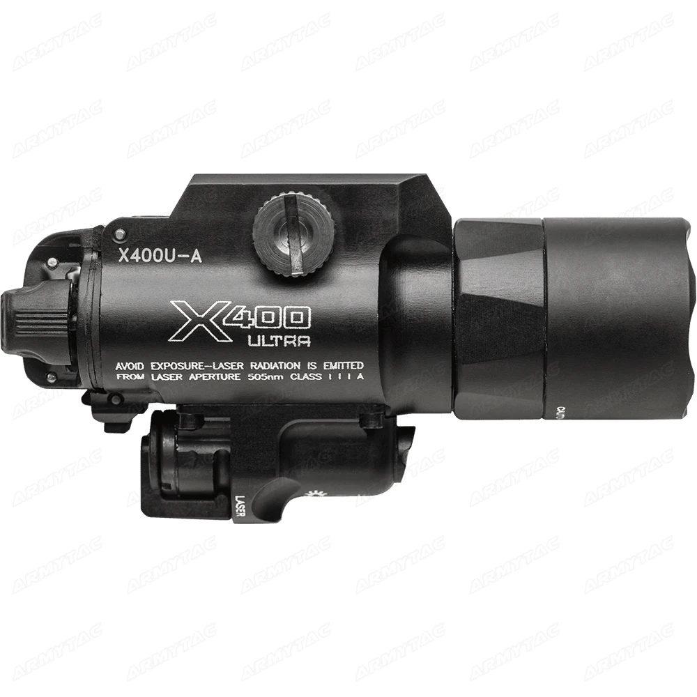 ArmyTac X400U-A-RD WeaponLight X400 ультра-красный лазер с высоким выходом светодиодный фонарик