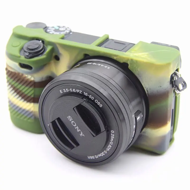 Чехол для камеры, мягкая силиконовая защитная сумка для sony ILCE-6300 A6300, аксессуары для камеры