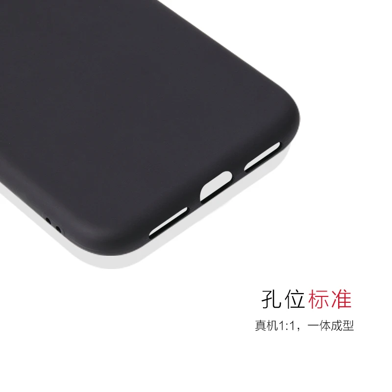 Чехол для мобильного телефона iphone XR матовый из ТПУ мягкий чехол XS max ремешок с