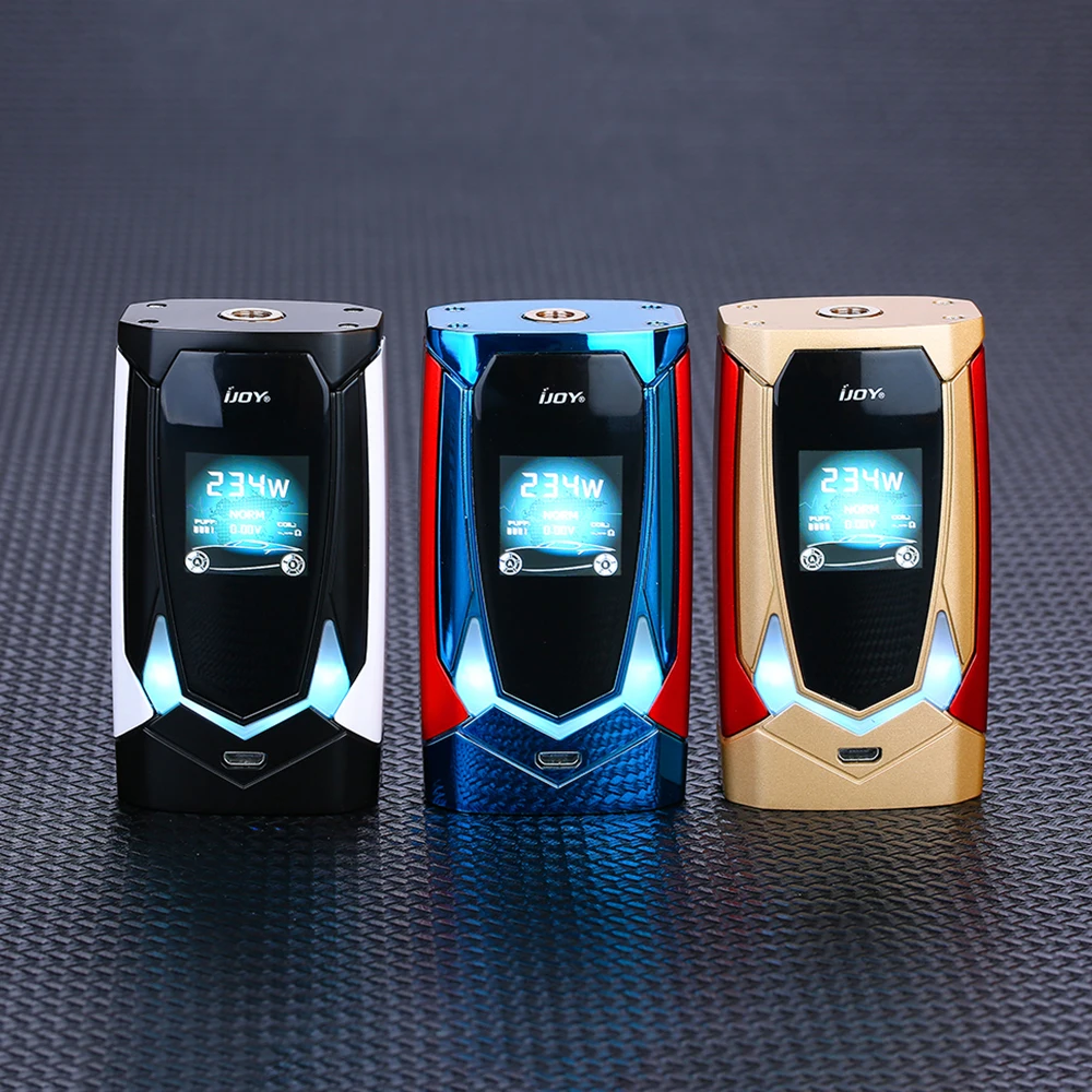 Оригинальный IJOY Avenger 270 234 Вт английский Голосовое управление TC коробка мод с