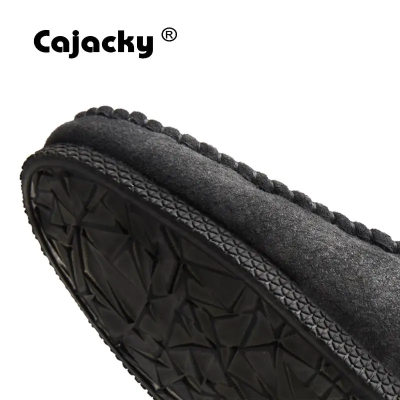 Cajacky New Men Loafers Suede Leather Fashion Shoes Lazy Male Penny Dress Mocasines Hombre Slip On Driving | Обувь
