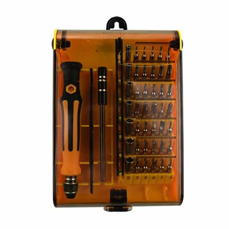 45 в 1 Набор Магнитных отверток Отвертка телефон компьютер ремонт инструмент бит