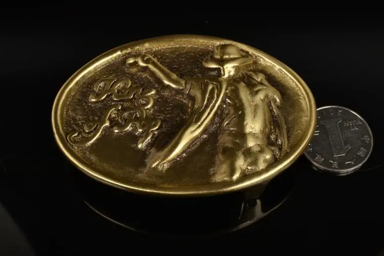 Мужской ремень с пряжкой Майкла Джексона из чистой меди|belt buckle|buckles belt bucklescopper buckle