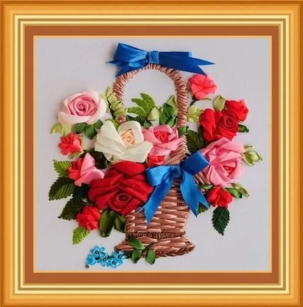 Наборы для вышивки лентами рукоделия | Дом и сад