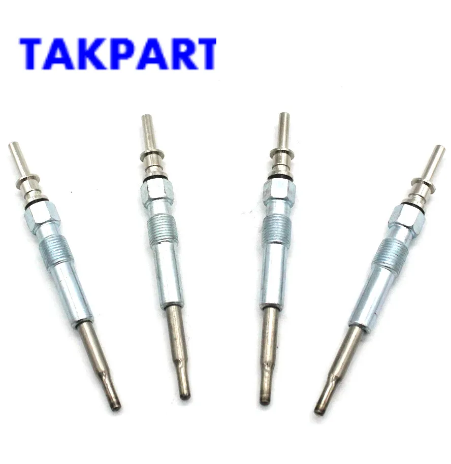 TAKPART 4x дизельный Обогреватель светящиеся пробки для BMW 1 3 5 серии E81 E87 E46 E90 E91 X3 2 0
