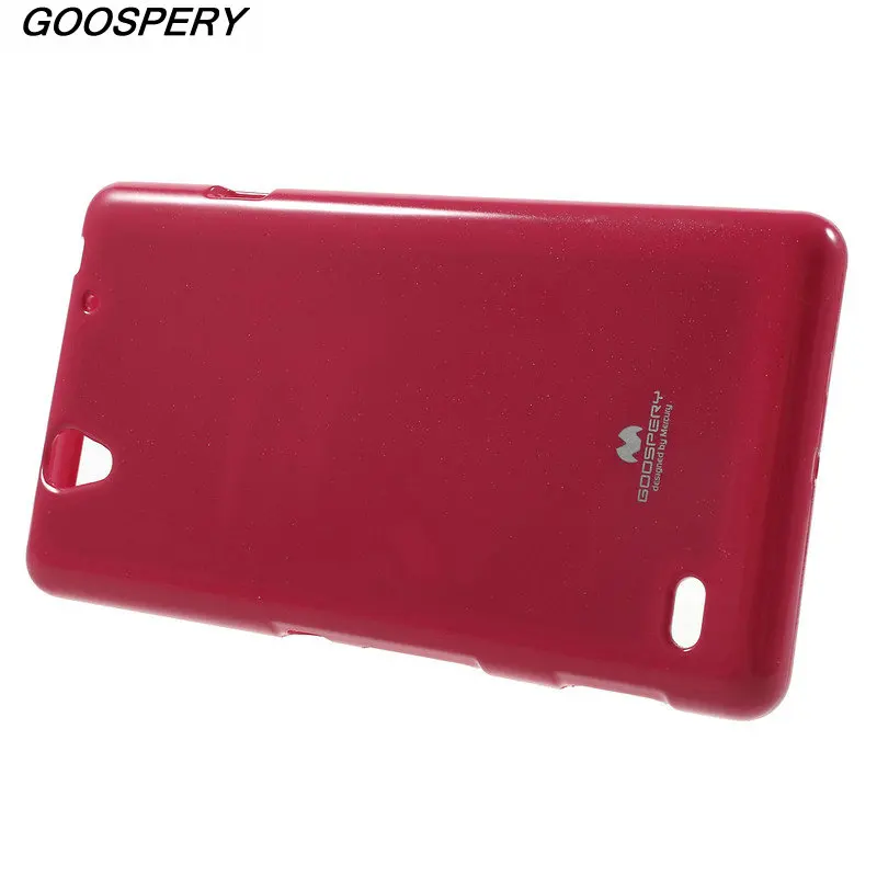 For Sony Xperia C4 Case MERCURY GOOSPERY Glitter Powder TPU Gel Phone Cover for E5303 / Dual E5333 | Мобильные телефоны и