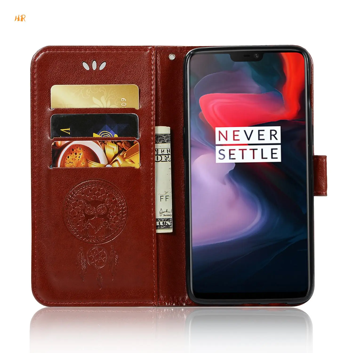 Чехол для телефона Защитный чехол ONEPLUS 5 т 6 случаях держатель Флип Бумажник