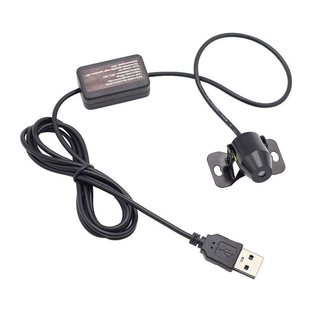 Миниатюрный светодиодный USB проектор для атмосферы автомобиля лазерный