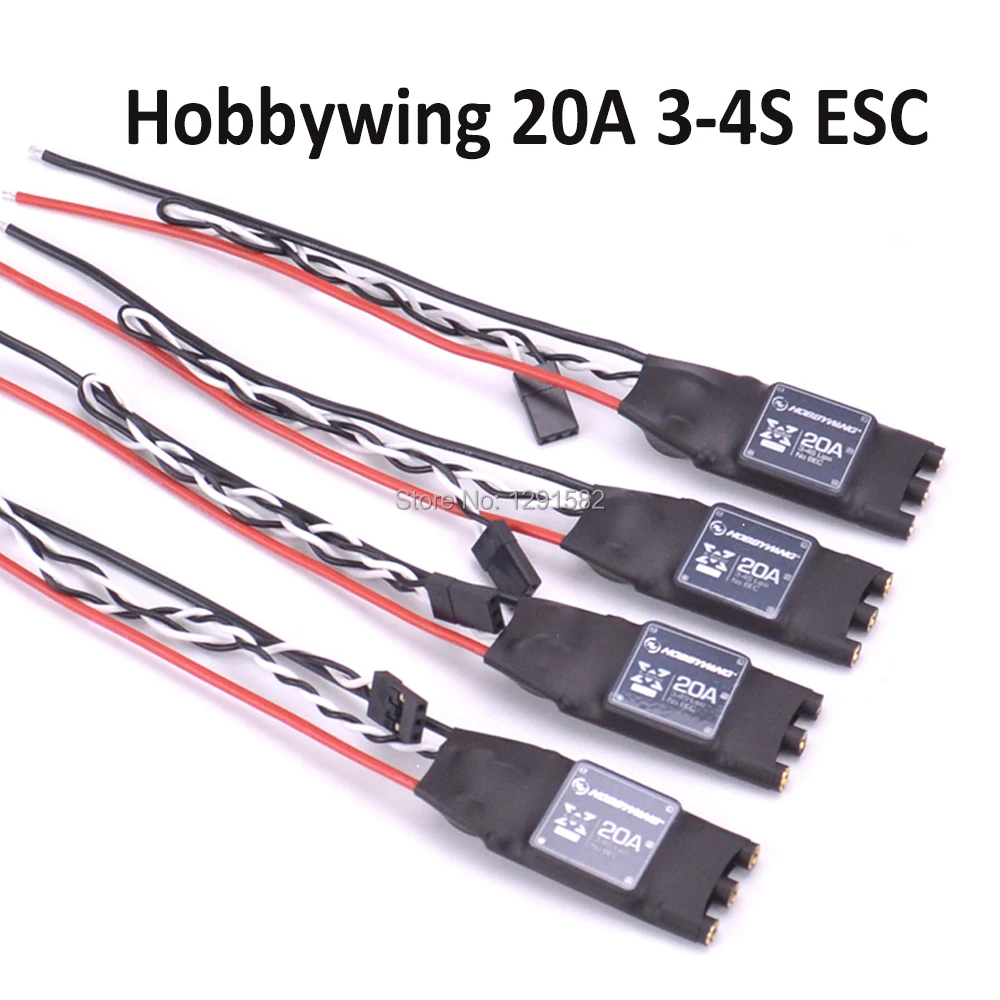 4 шт. Hobbywing XRotor 20A OPTO ESC 3 4S для квадрокоптера QAV250 F330 F450|opto esc|hobbywing xrotorxrotor 20a |