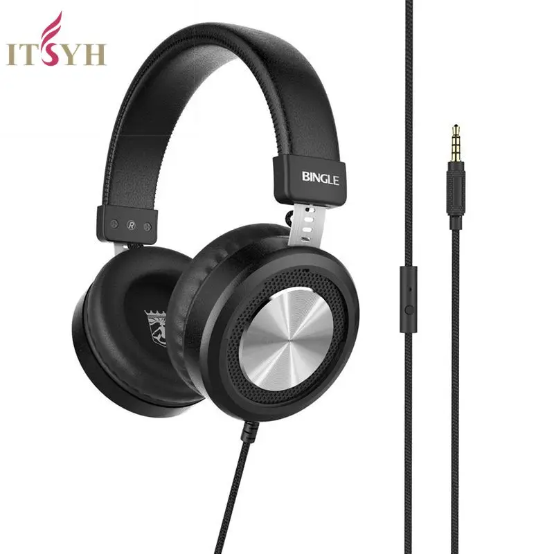 ITSYH Проводная гарнитура микрофон стерео легкий Бас XP S 10187|Наушники и гарнитуры| |