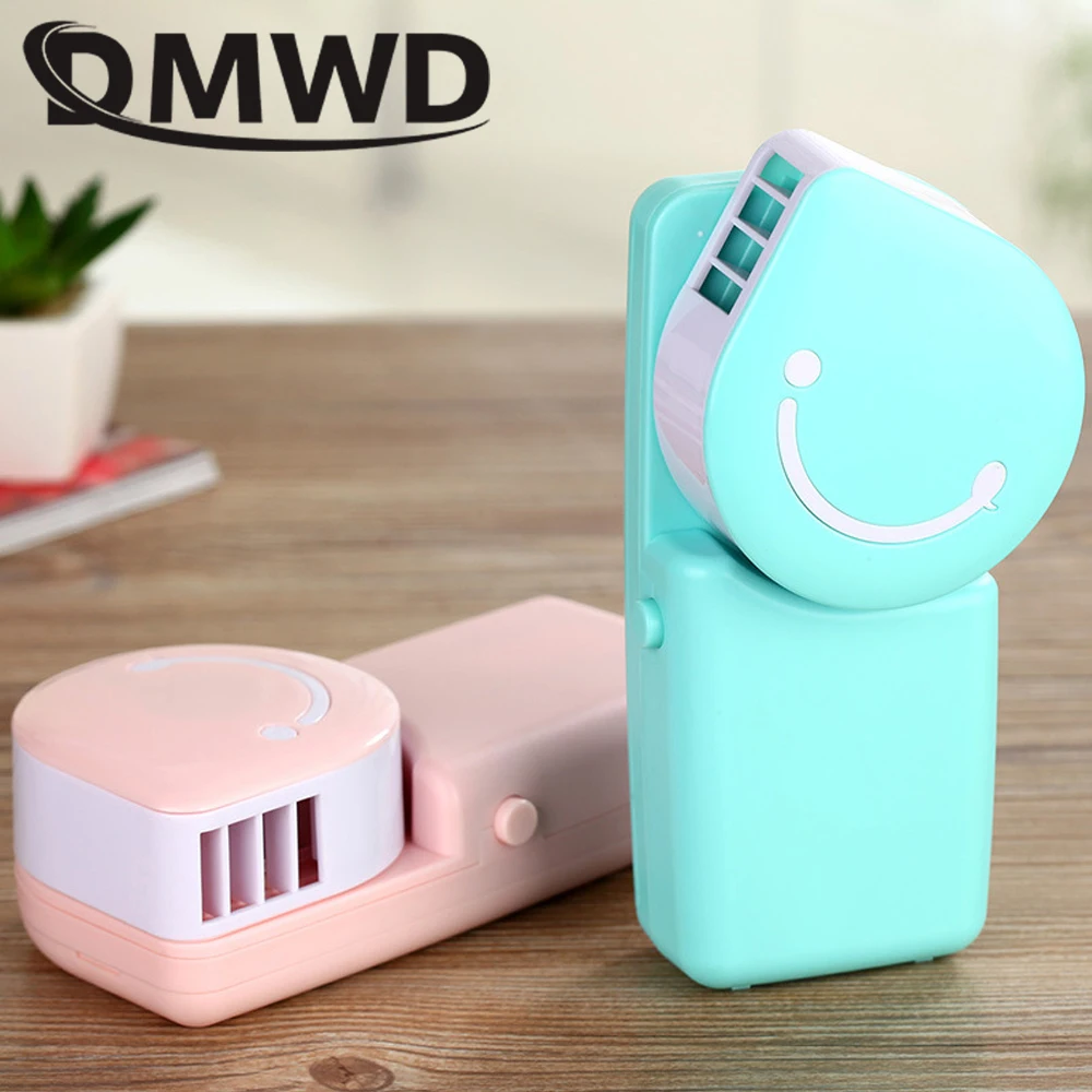 DMWD портативный мини USB вентилятор кондиционера перезаряжаемый аккумулятор
