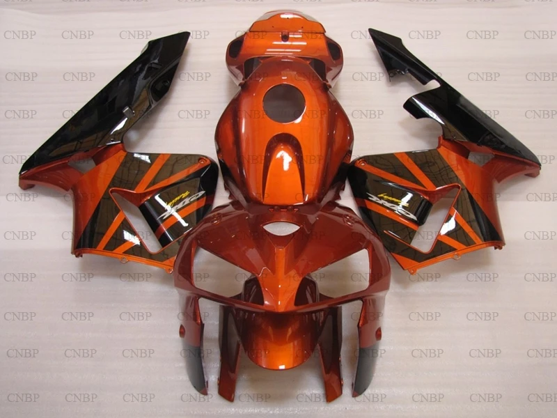 CBR 600 RR 2005 2006 набор для всего тела Honda CBR600RR 06 обтекатель Оранжевый золотистый и