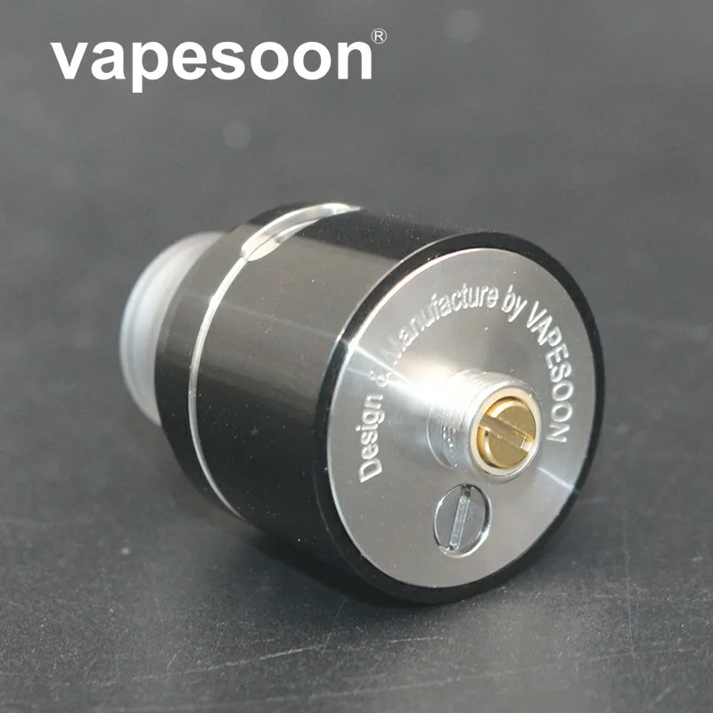 Vapesoon V24 RDA испаритель 24 мм Диаметр атомайзер с регулируемым воздушным потоком двойной катушкой RDA для Vape электронная сигарета мод VS Reload S