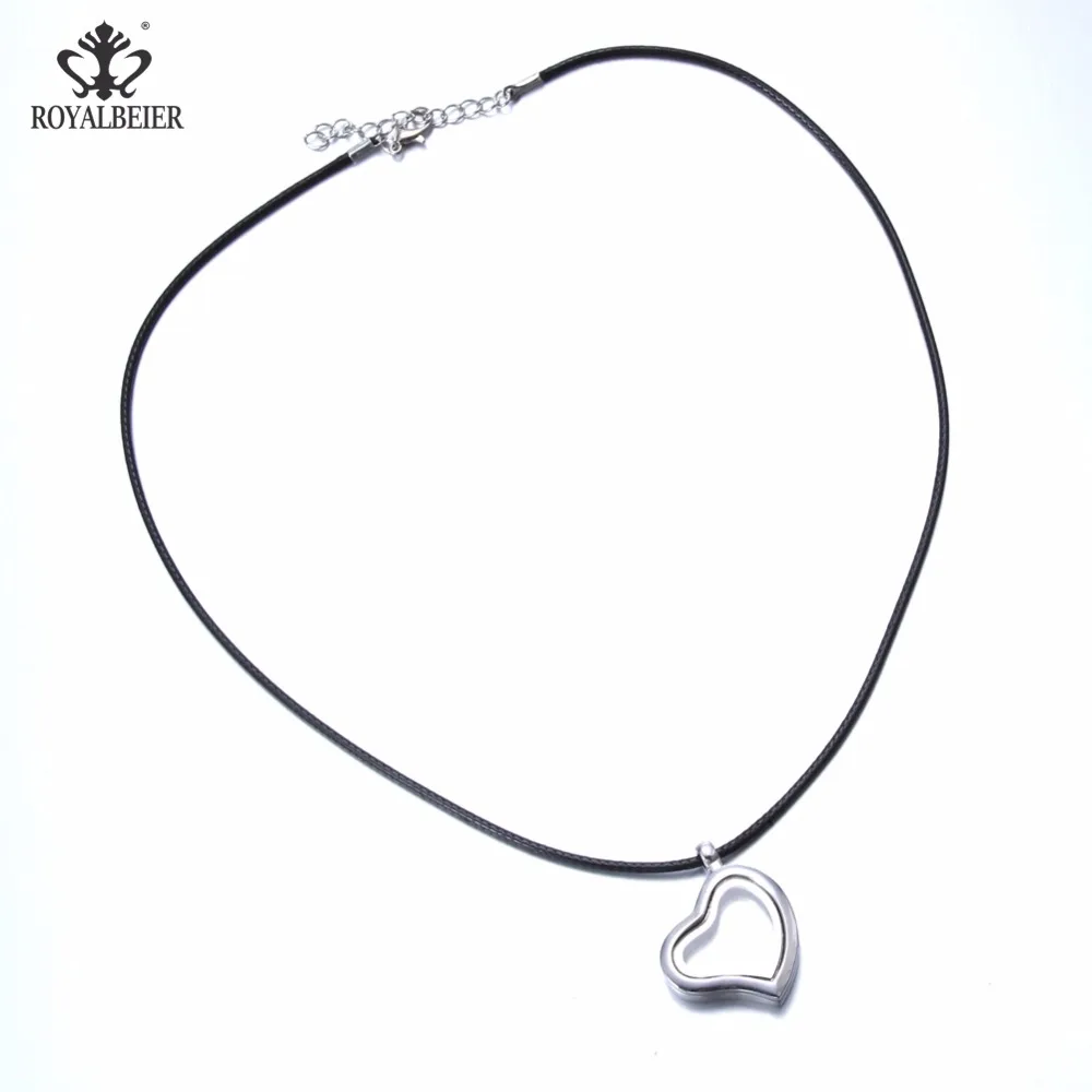 Мульти Стили кулон с фото ожерелье стандарт и стразы рамка в форме сердца стекло