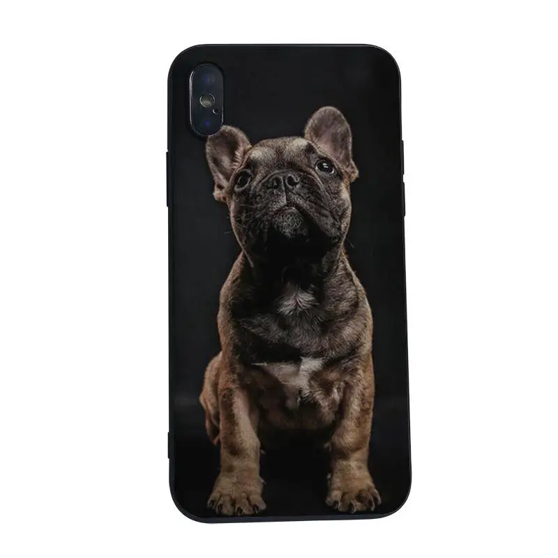 Чехол MaiYaCa Franc Bulldog силиконовый чехол из ТПУ для iphone 5 5s SE 6s 6plus 7 8plus 8 X XS XR XSMAX чехлы