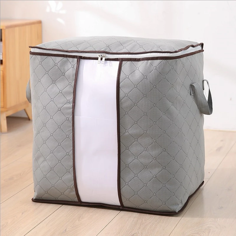 

New non-woven storage bag household items portable storage box clothing quilt blanket bedding finishing dust bag