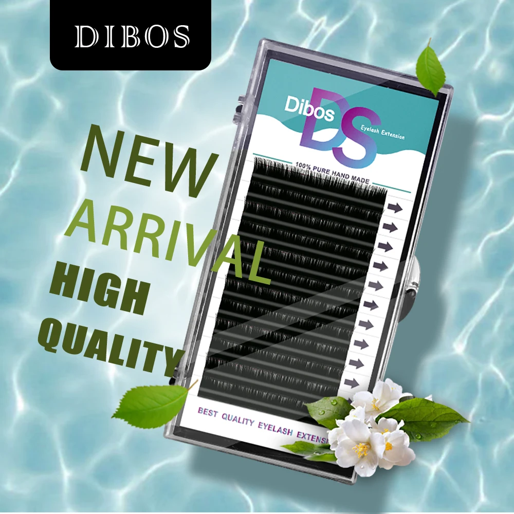 Dibos все размеры 005/007/015/020 B/C/Dcurl ресницы индивидуальные искусственные норковые