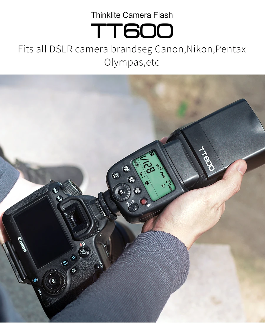 Godox 2x TT600 2,4G Беспроводной GN60 Master/Slave Камера Вспышка Speedlite с Xpro триггера для цифровой зеркальной камеры Canon Nikon sony Pentax Olympus Fuji