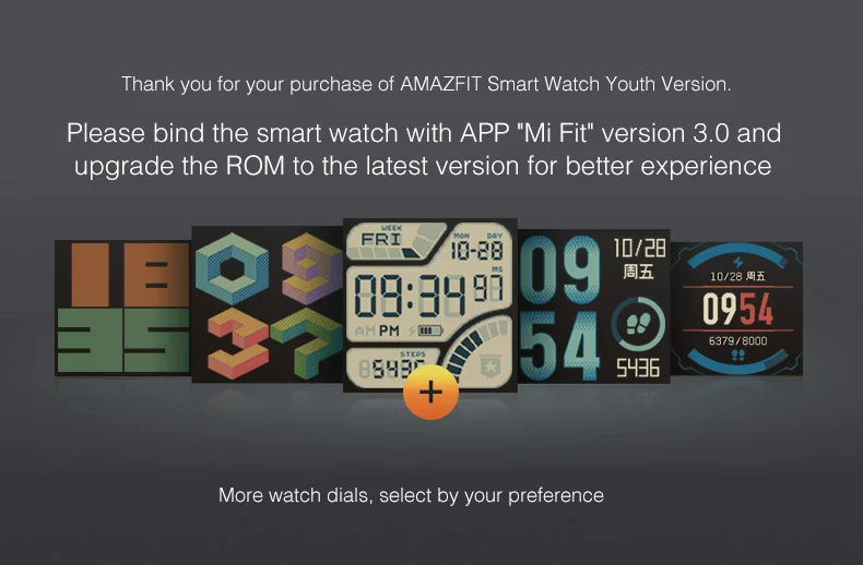 Смарт-часы Xiao mi Hua mi Amazfit Bip, Молодежные спортивные часы для мужчин и женщин, gps, iOS, водонепроницаемое измерение скорости, трекер сердечного ритма