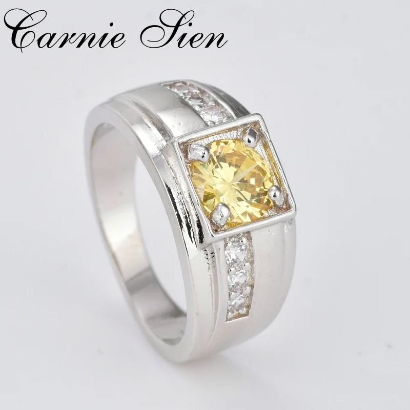 Карни изысканный Для мужчин женщин кольца ювелирные изделия серебро Цвет Femme