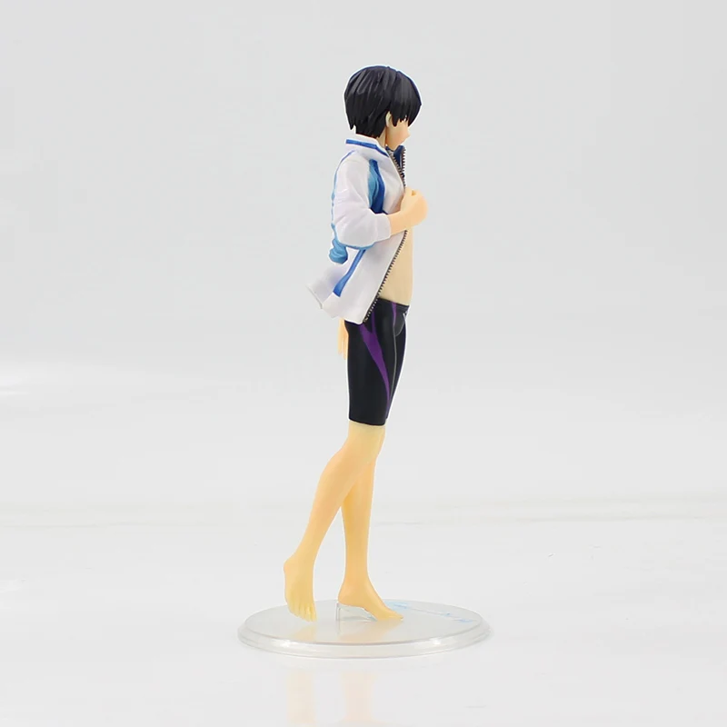25 см 2 стиля аниме бесплатно! Iwatobi swim Club Харука нанасе Тачибана Макото ПВХ фигурка модель игрушки куклы мальчики лучшие подарки