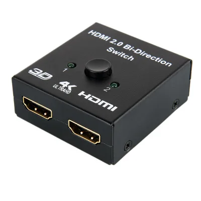 2 в 1 выход HDMI 0 двунаправленный умный переключатель Ultra HD 4 K Переключатель