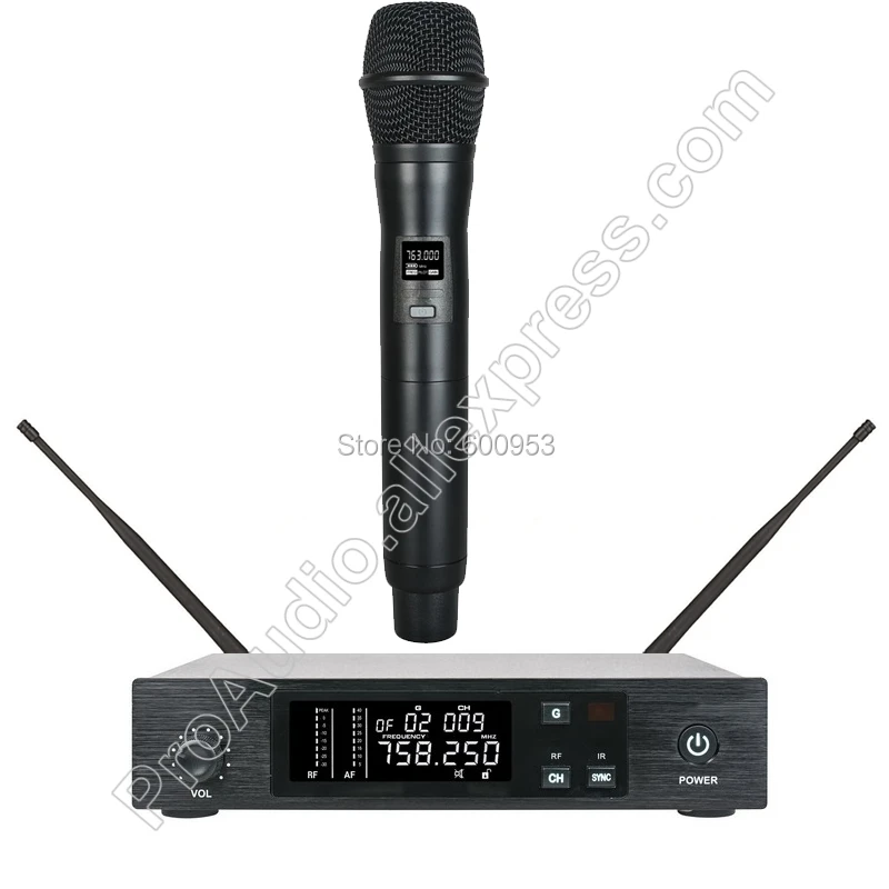 MICWL 96 каналов QLX сценическая производительность пение ручной радиоприемник