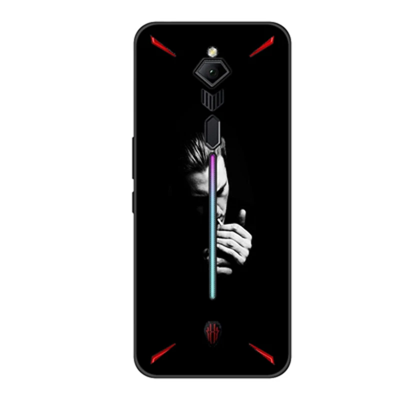Красивый чехол для Nubia Red magic 3 Мягкая силиконовая задняя крышка для Nubia Redmagic3 чехол для телефона Redmagic 3 NX629J корпус TPU бампер