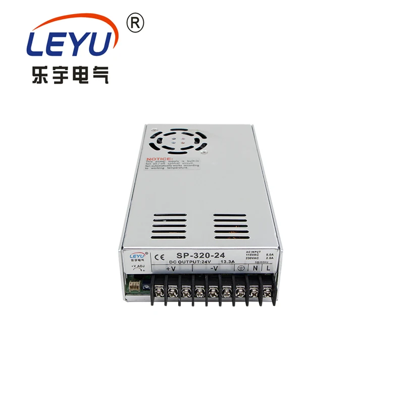 

Высокое Качество Одиночный выход 320w 12vdc 25a источник питания pfc Функция SP-320-12 импульсный источник питания
