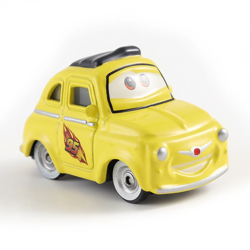 Оригинальный Металлический Игрушечный Автомобиль тачки 3 Disney Pixar в масштабе 1:55
