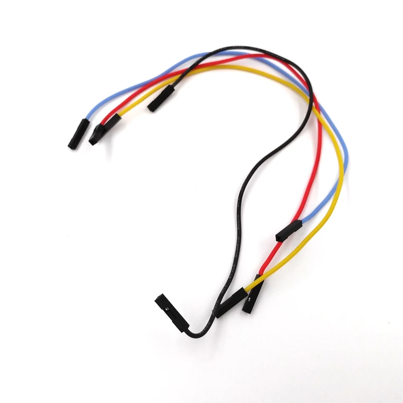40 шт./лот кабель Dupont 20 см мягкий силиконовый провод 24AWG 1 контактный переходник