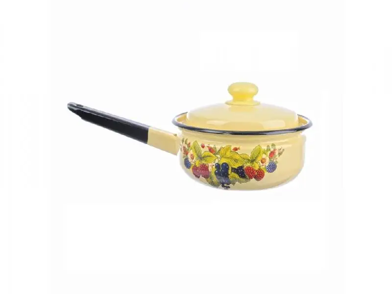 Ковш Сибирские товары 1 5 л бежевый|Кастрюли для супа и бульона| |