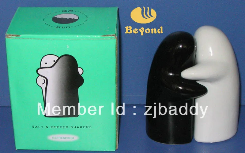 30 компл./лот Заводская розетка керамическая кружка черно-белая обнимающая шейкер